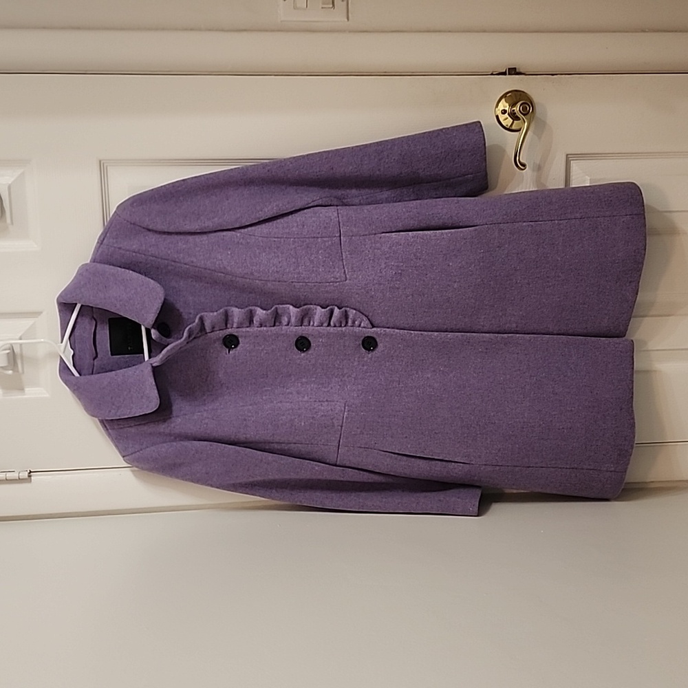Talbots size 8 wool long coat